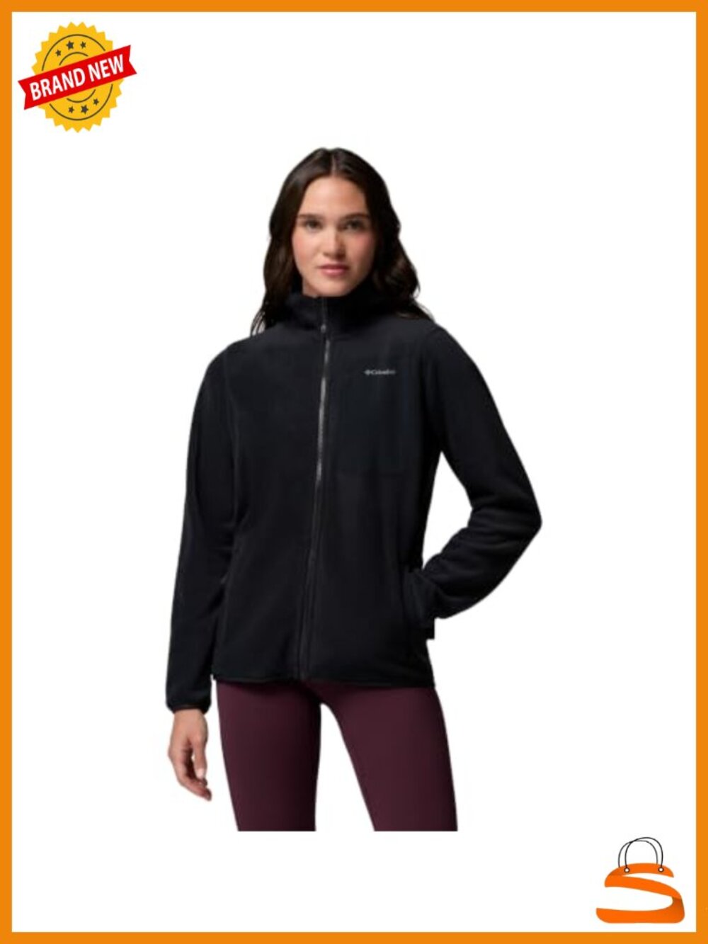 Women's Hooded Full Zip Fleece Jacket Recycled Content